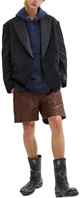 COACH Blazer Lengan Panjang Hitam Single-Breasted Tailcoat FW24. CV994-BLK Lookbook COACH Blazer Lengan Panjang Hitam Single-Breasted Tailcoat FW24. CV994-BLK