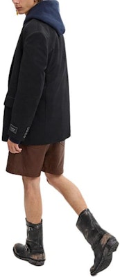 COACH Blazer Lengan Panjang Hitam Single-Breasted Tailcoat FW24. CV994-BLK Purchase COACH Blazer Lengan Panjang Hitam Single-Breasted Tailcoat FW24. CV994-BLK