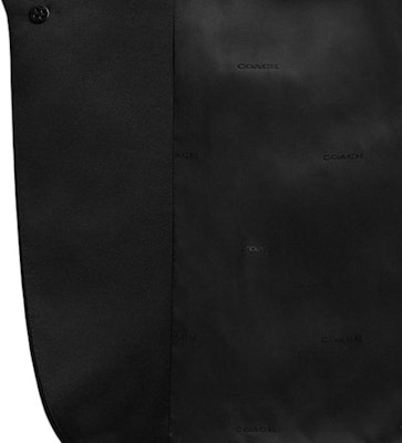 COACH Blazer Lengan Panjang Hitam Single-Breasted Tailcoat FW24. CV994-BLK Details for COACH Blazer Lengan Panjang Hitam Single-Breasted Tailcoat FW24. CV994-BLK