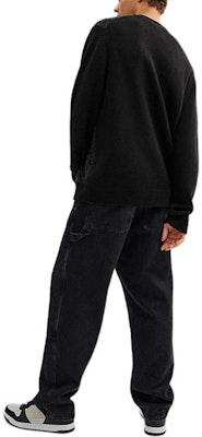 COACH Cardigan Rajut Logo V-Leher Hitam Koleksi SS24 CW943-BLK Shop COACH Cardigan Rajut Logo V-Leher Hitam Koleksi SS24 CW943-BLK