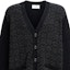 Details for COACH Cardigan Rajut Logo V-Leher Hitam Koleksi SS24 CW943-BLK