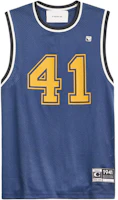 COACH Blue Logo Print Sleeveless Casual Tank Top. CJ380-DEB COACH Blue Logo Print Sleeveless Casual Tank Top. CJ380-DEB