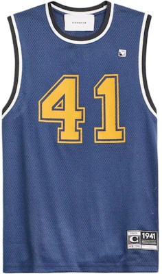 COACH Camiseta Sin Mangas Casual Azul con Logotipo Estampado. CJ380-DEB Buy COACH Camiseta Sin Mangas Casual Azul con Logotipo Estampado. CJ380-DEB