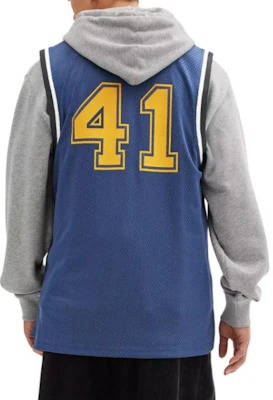 COACH Camiseta Sin Mangas Casual Azul con Logotipo Estampado. CJ380-DEB Lookbook COACH Camiseta Sin Mangas Casual Azul con Logotipo Estampado. CJ380-DEB