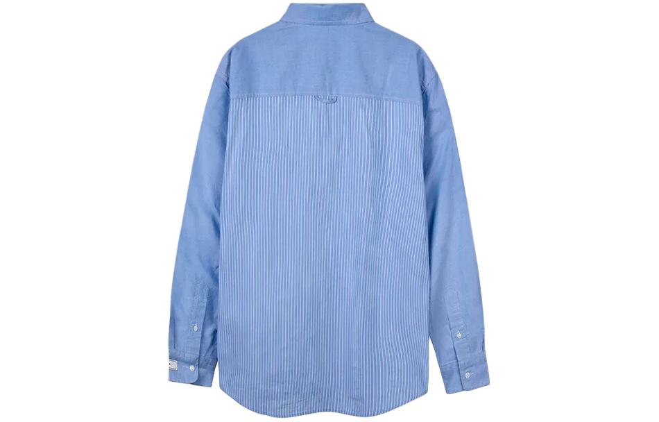 Lookbook COACH 藍色條紋繡字母標誌襯衫 SS24 CO870-NF5