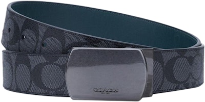 COACH Business Fashion PVC Leather Belt 3.5cm C6812-QBTIH COACH Business Fashion PVC Leather Belt 3.5cm C6812-QBTIH