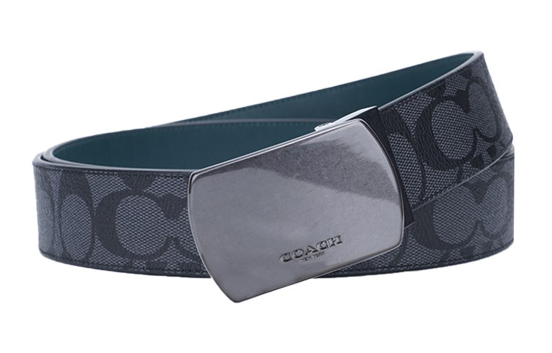 Sizing コーチ ビジネス ファッション PVC レザー ベルト 3.5cm C6812-QBTIH