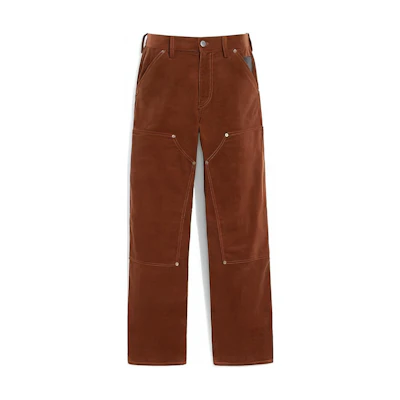 COACH Casual Straight-Leg Button Pants in Brown CG692-BRN