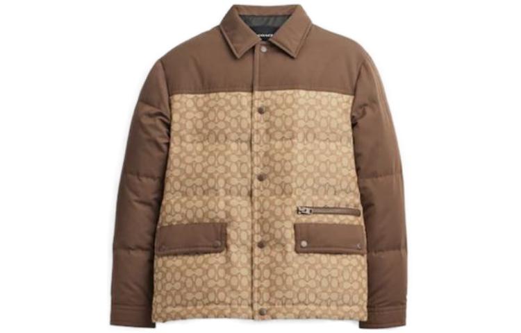 COACH  Colorblock Single-Breasted Long-Sleeve Jacket CL361-UYJ