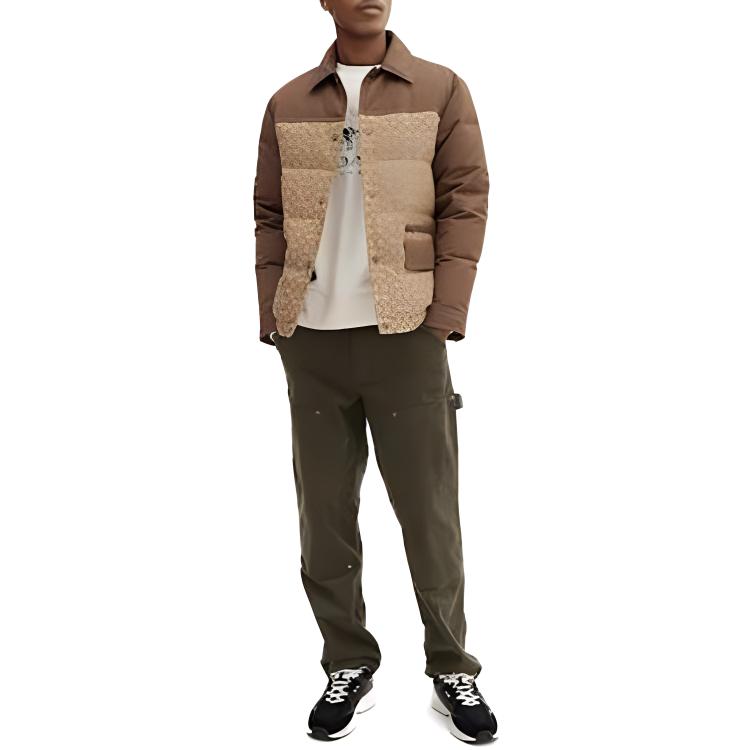 Details for COACH 拼色單排扣長袖外套 CL361-UYJ