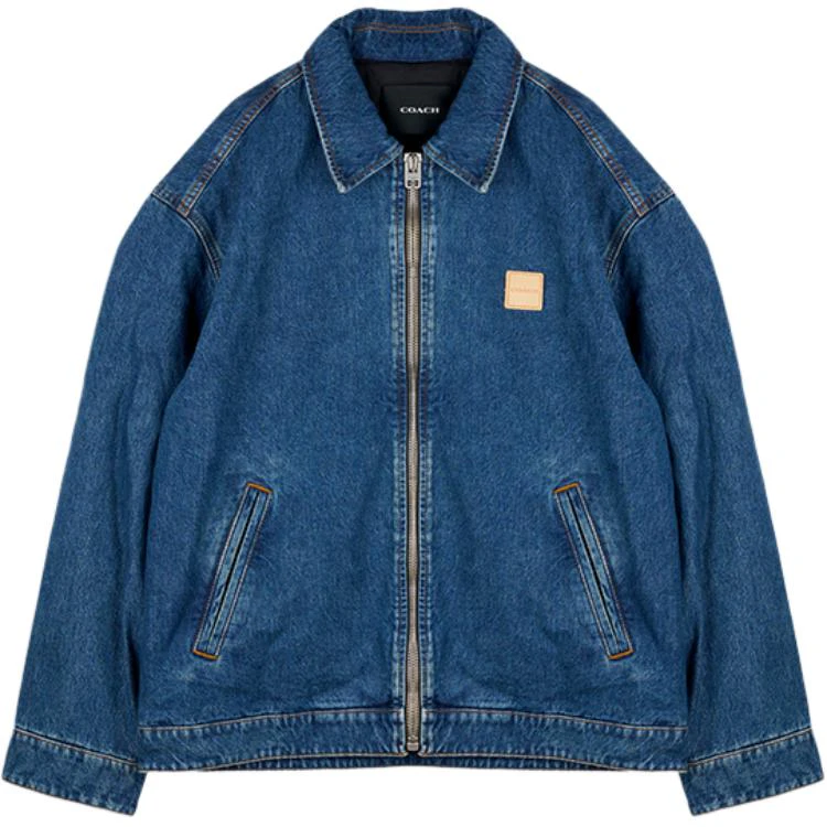 coach-dark-wash-denim-jacket-with-zip-up-collar-and-long-sleeves-fw-24-cv-457-cok