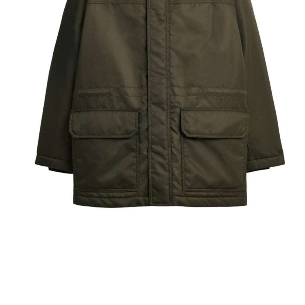 COACH  Green Solid Color Hooded Long Sleeve Cotton Jacket CT738-TV4 圖 6