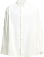 COACH Ivory White Tailcoat Long Sleeve Shirt. CX662-VT5 COACH Ivory White Tailcoat Long Sleeve Shirt. CX662-VT5