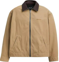COACH Khaki Logo Monogram Long Sleeve Jacket. CAU83-KHA COACH Khaki Logo Monogram Long Sleeve Jacket. CAU83-KHA