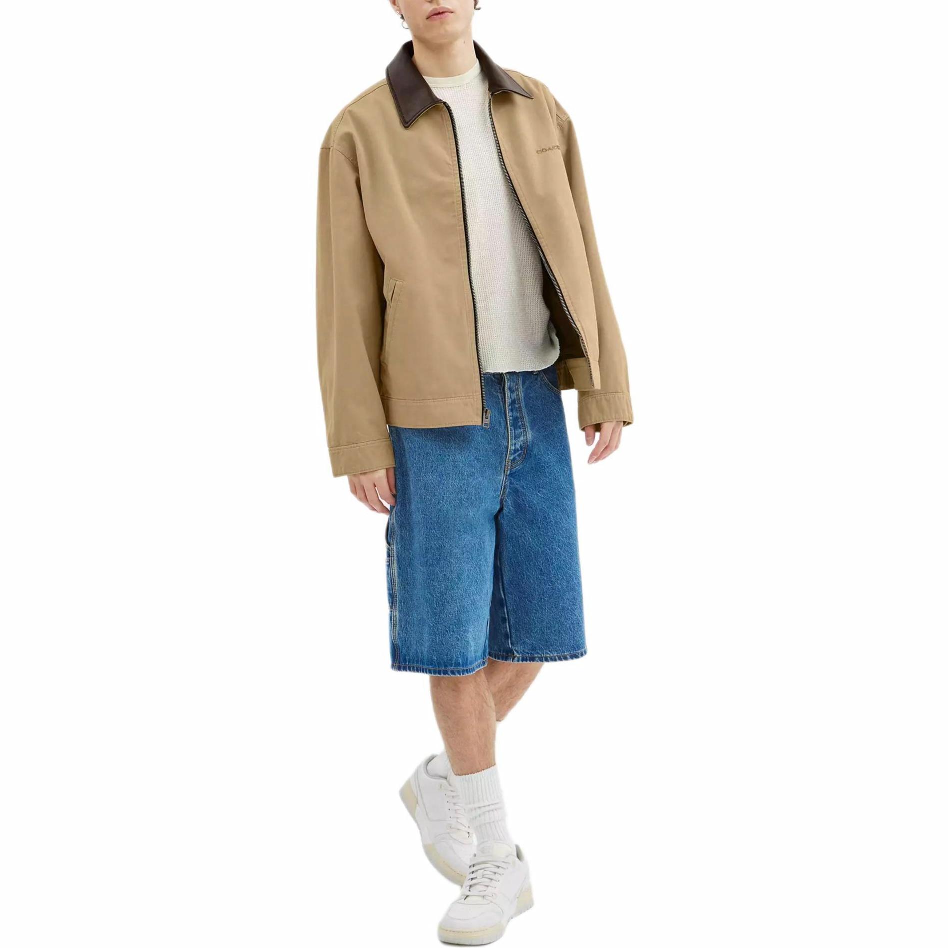 COACH  Khaki Logo Monogram Long Sleeve Jacket. CAU83-KHA 圖 3