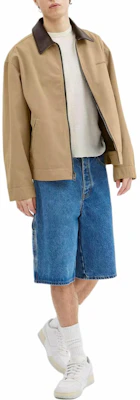 COACH Khaki Logo Monogram Long Sleeve Jacket. CAU83-KHA Lookbook COACH Khaki Logo Monogram Long Sleeve Jacket. CAU83-KHA