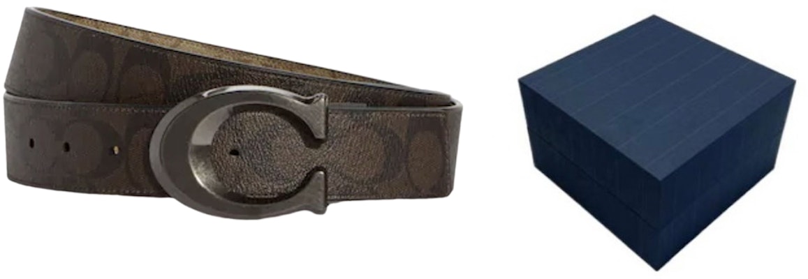 コーチ ロゴ PVC ベルト ブラウン 3.8cm CA003QBUCYC Purchase コーチ ロゴ PVC ベルト ブラウン 3.8cm CA003QBUCYC