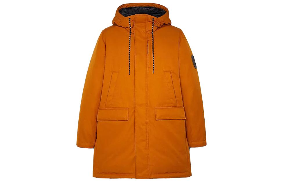 COACH  Long Sleeve Hooded Down Jacket in Solid Color with Zipper C5181-AMB 圖 2