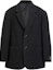 Buy COACH Blazer Wool Charcoal Single-Breasted Lengan Panjang Santai Jaket CU454-CHR