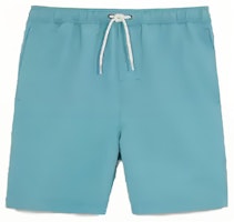 COACH Solid Color Casual Drawstring Shorts C9512-TEA COACH Solid Color Casual Drawstring Shorts C9512-TEA