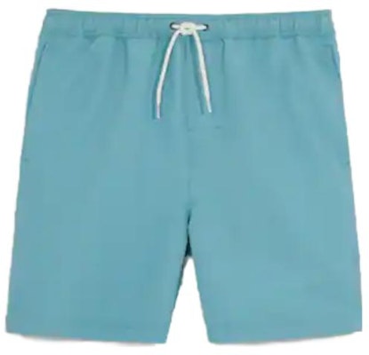 蔻驰纯色休闲抽绳短裤 C9512-TEA Order 蔻驰纯色休闲抽绳短裤 C9512-TEA