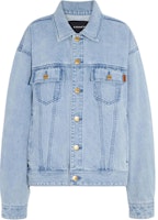 COACH Solid Color Casual Single-Breasted Jacket Blue SS23. CF794-P9J COACH Solid Color Casual Single-Breasted Jacket Blue SS23. CF794-P9J