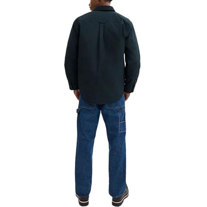 COACH  Solid Navy Long Sleeve Button-Up Jacket SS24 CV913-B5H 圖 5