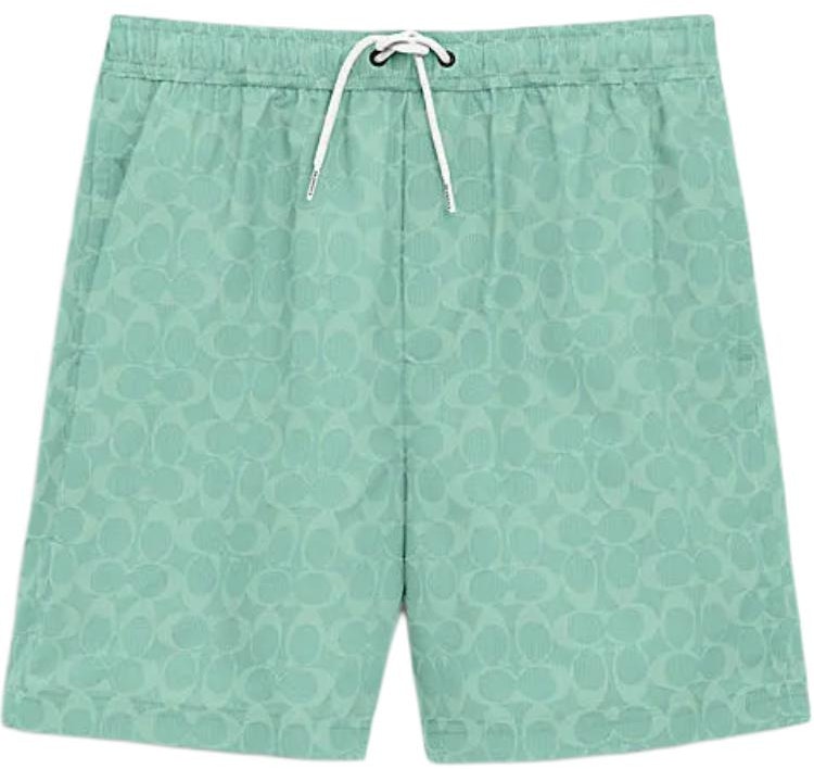 coach-ss-24-logo-print-drawstring-straight-beach-shorts-green-co-834-vsw