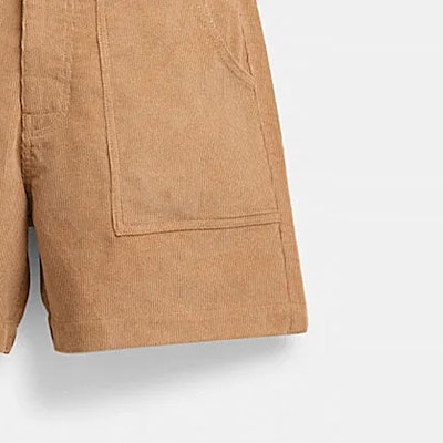 コーチ アニマルプリントポケット付きストレートカジュアルショーツ CI782-TN2 Details for コーチ アニマルプリントポケット付きストレートカジュアルショーツ CI782-TN2