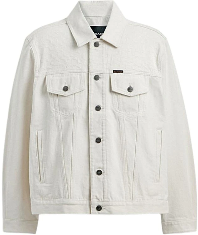 coach-white-casual-solid-color-single-breasted-jacket-cs-021-wht