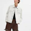 Lookbook COACH Jaket Casual Putih Polos Single-Breasted CS021-WHT