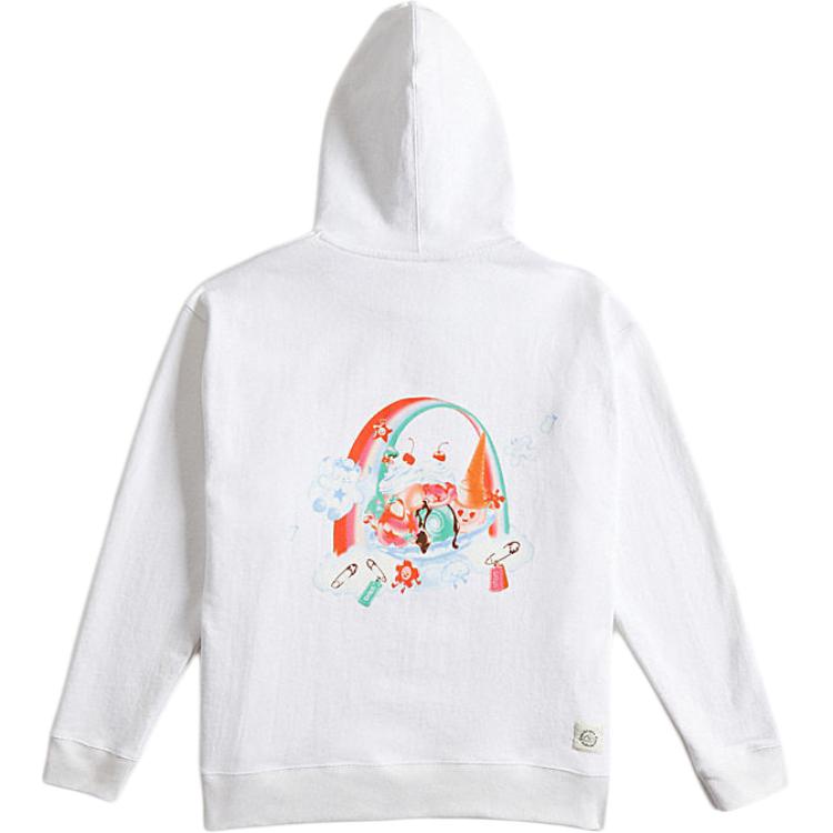 Lookbook COACH ホワイトフーディー ロゴプリント＆レタリングデザイン. CK730-Y05