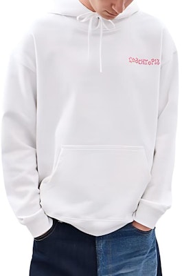 COACH ホワイトフーディー ロゴプリント&レタリングデザイン. CK730-Y05 Shop COACH ホワイトフーディー ロゴプリント&レタリングデザイン. CK730-Y05