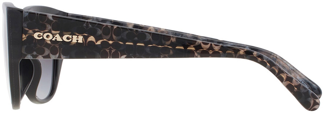 COACH Kacamata Hitam Cat-Eye Unisex dengan Logo - Gaya Pasangan Kekinian. HC8362U50028G57 Shop COACH Kacamata Hitam Cat-Eye Unisex dengan Logo - Gaya Pasangan Kekinian. HC8362U50028G57