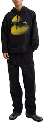 Sudadera Negra Coach con Diseño Animal Print, Corte Holgado, Manga Larga. CY209-BLK Lookbook Sudadera Negra Coach con Diseño Animal Print, Corte Holgado, Manga Larga. CY209-BLK