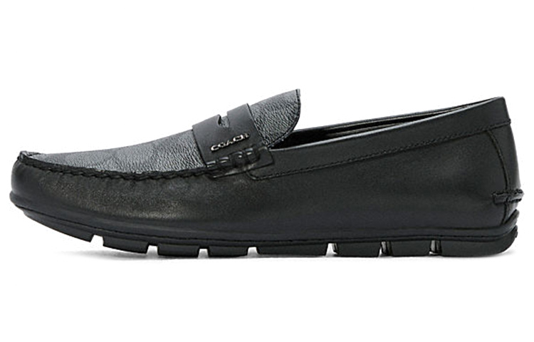 COACH Black Leather Casual Shoes G2983-CQBK