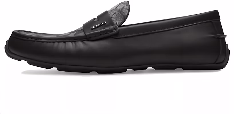 COACH Zwarte Leren Slip-On Loafers CR886-BLK Buy COACH Zwarte Leren Slip-On Loafers CR886-BLK