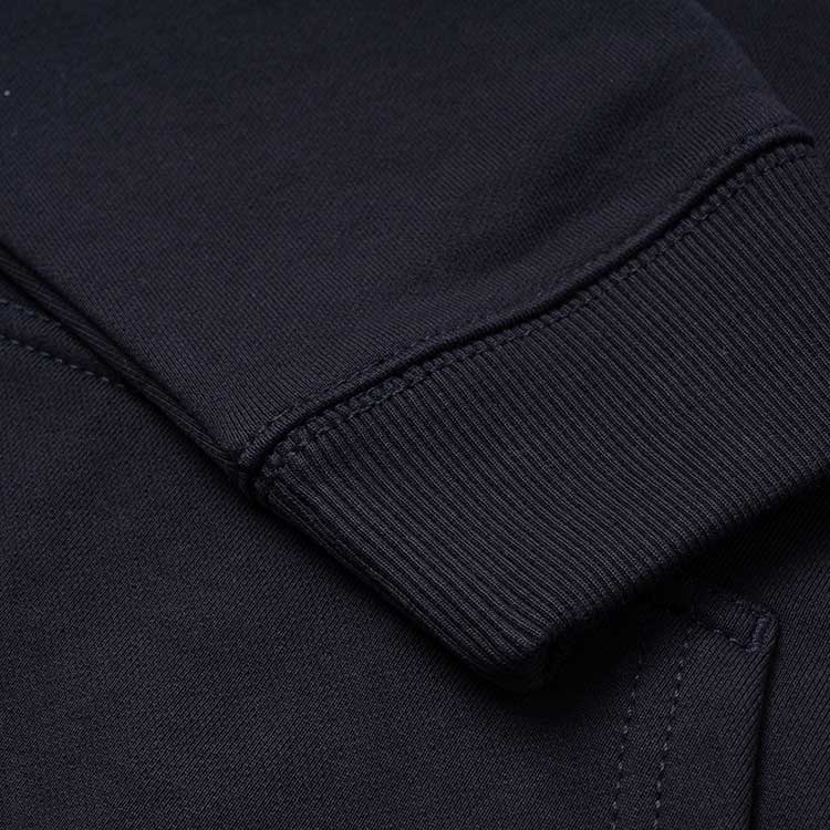 Cheap COACH Black Logo Print Hoodie Long Sleeve Sweatshirt C5231-BLK