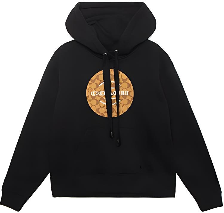 coach-black-logo-print-long-sleeve-sweatshirt-unisex-couple-style-89639-blk