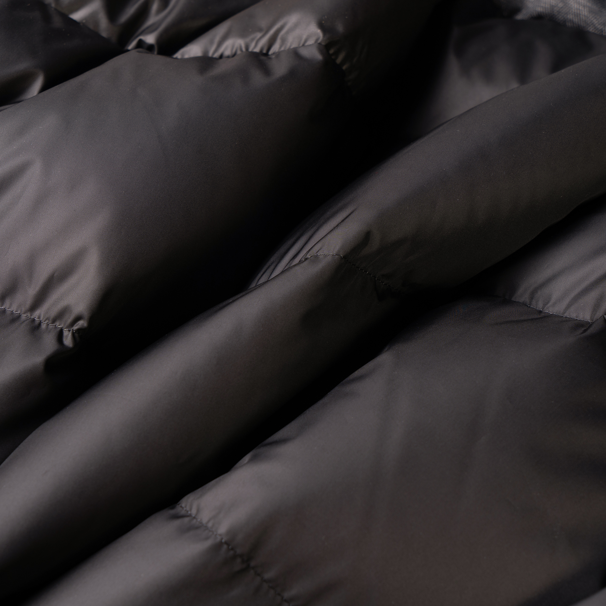 Cheap コーチ ブラック ロゴ パファーベスト チェストポケット付き スタンドカラー C5036-R81