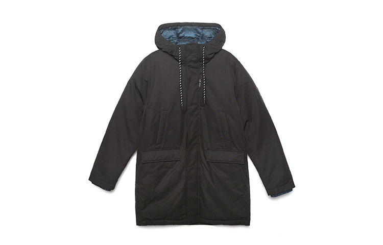 COACH Black Loose-Fit Hooded Parka Down Jacket with Large Pockets C5181-BLK 圖 2