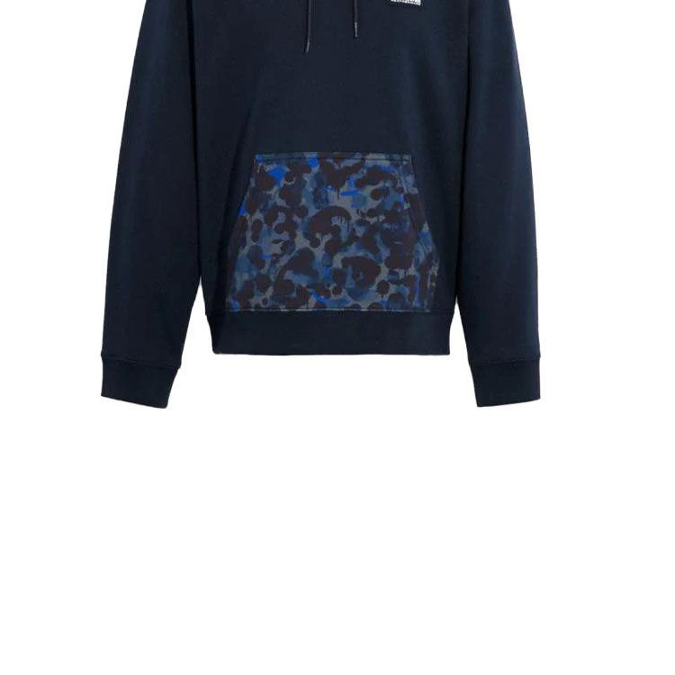 Details for Sudadera Coach Azul Camo con Letras de Manga Larga. CB812-UN9