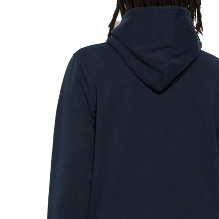 Sizing Sudadera Coach Azul Camo con Letras de Manga Larga. CB812-UN9