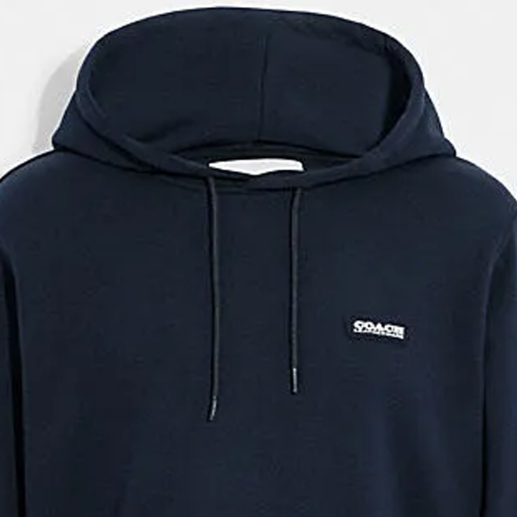 Shop Sudadera con Capucha Coach Azul Camuflaje con Logo. CB812-BLU