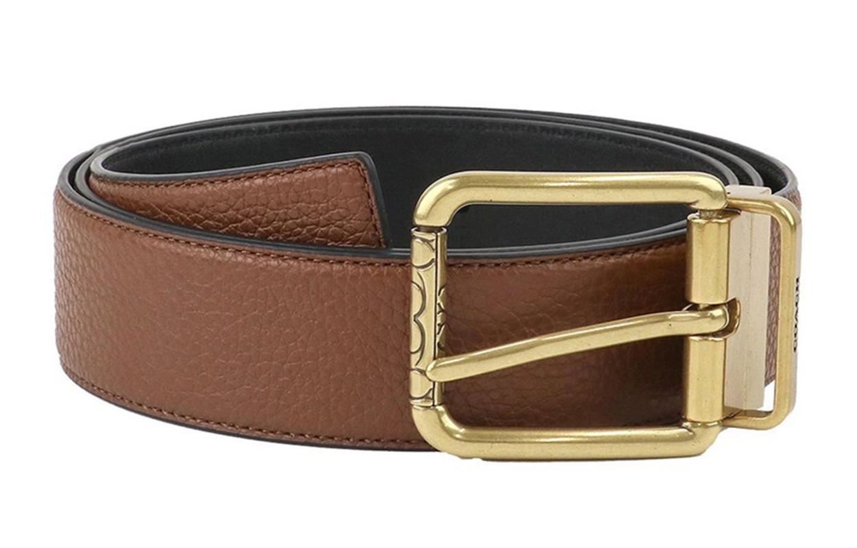 Order COACH ブラウンベルト 3.8cm幅 F91307-ABFD2