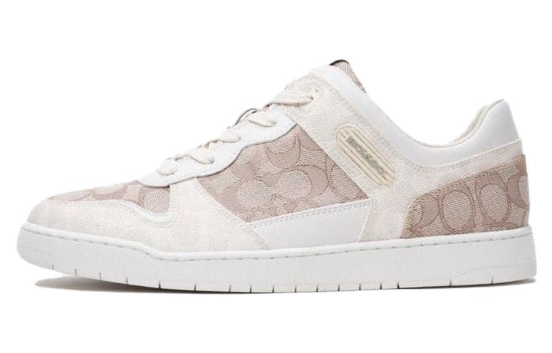 Coach C201 Leather 'White Low-Top'