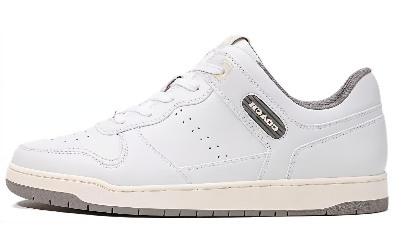 Coach C201 Leather Low Top 'White' CI325_VKN