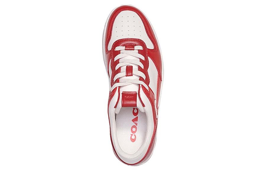 Coach C201 Low 'White Red' 圖 3