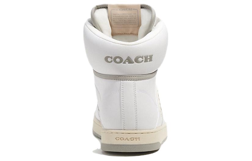 Shop Coach C202 High 'Kulit Putih' CL868_OPI