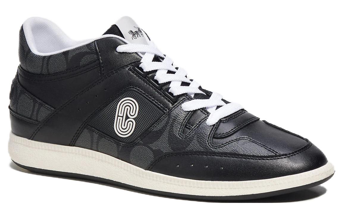 Lookbook Coach Sepatu Kanvas Rendah 'Sneaker Fashion Hitam' CI083_BLK